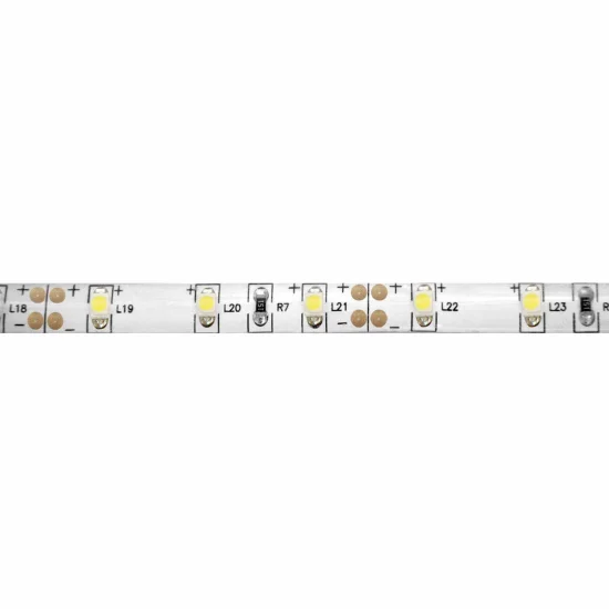 TIRA LED 12V DC 5W 60LED 1M LUZ BLANCA 2700K IP44 2