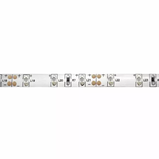 TIRA LED 12V DC 5W 60LED 1M LUZ ROJA IP44 2