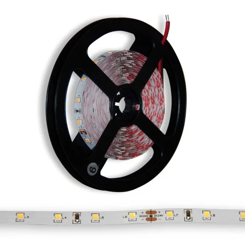 TIRA LED 24V DC 9,6 W 60LED 1M LUZ BLANCA 2700K IP20