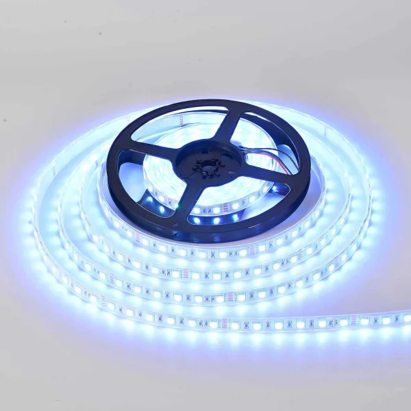 TIRA LED 24V DC 15W 60LED 1M RGB IP65