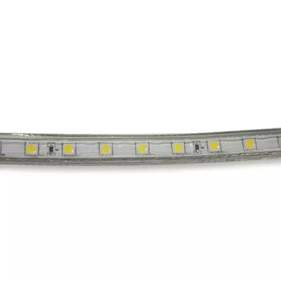 TIRA LED 220V AC 15 W 60LEDS 1M LUZ BLANCA 4000K IP65 2
