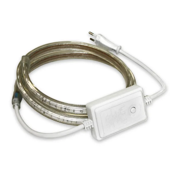 TIRA LED 220V AC 14,4 W 60LEDS 1M RGB IP65