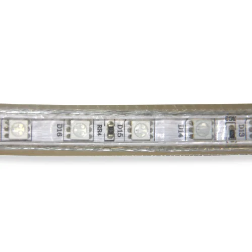 TIRA LED 220V AC 14,4 W 60LEDS 1M RGB IP65