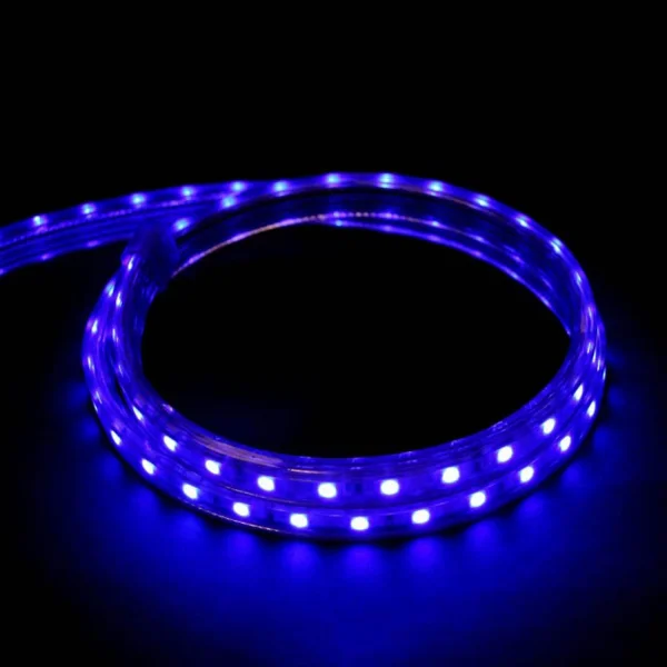 TIRA LED 220V AC 14,4 W 60LEDS 1M RGB IP65