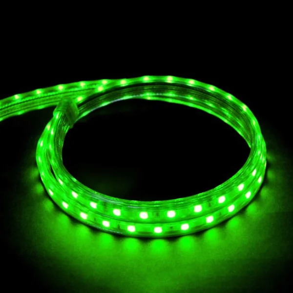 TIRA LED 220V AC 14,4 W 60LEDS 1M RGB IP65