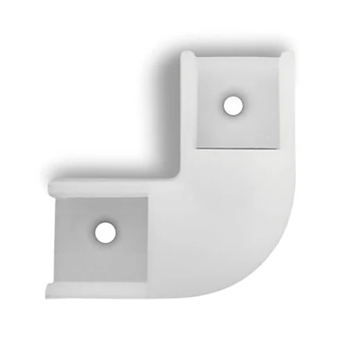 ACCESORIO PVC BLANCO ANGULO 90º PARA PERFIL SENCILLO TIRA LED