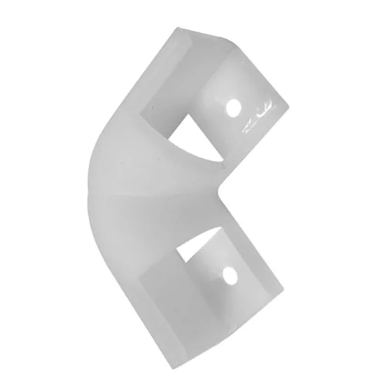 ACCESORIO ANGULO 90º PARA TIRA LED ESQUINERO PVC BLANCO