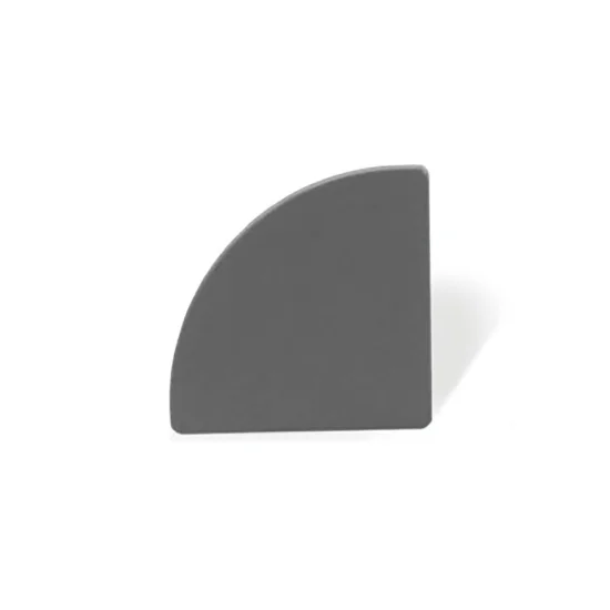 TAPA PARA PERFIL ESQUINERO 90º GRIS