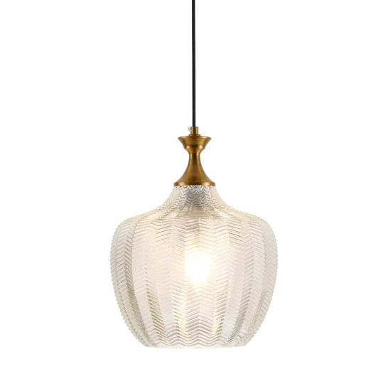 LÁMPARA DE TECHO CRISTAL BLANCO Ø 26 CM ROGAN