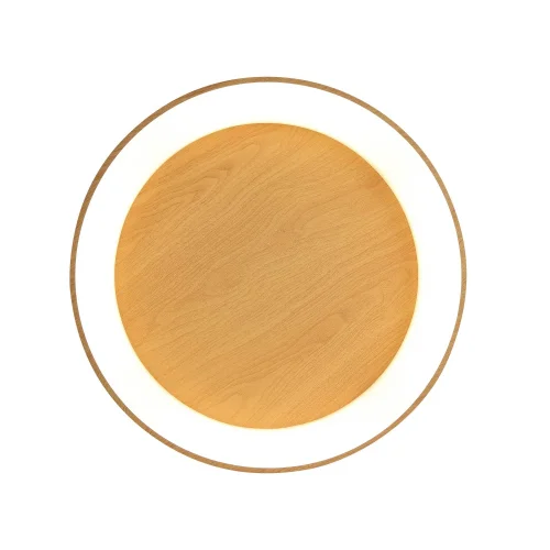 PLAFÓN LED 64 W REGULABLE CON MANDO IMITACIÓN MADERA HARALD