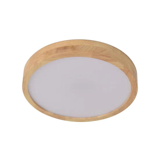 PLAFÓN LED 48 W REGULABLE CON MANDO MADERA HARALD 2