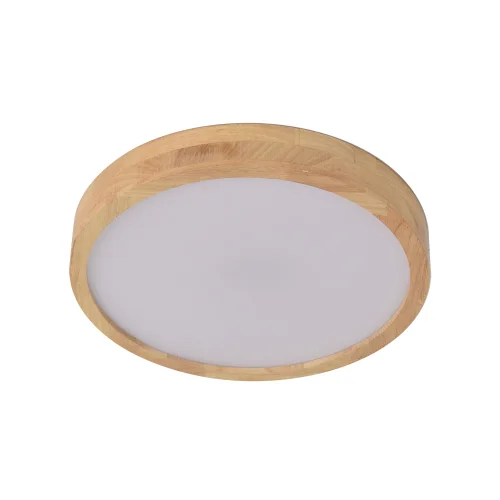 PLAFÓN LED 48 W REGULABLE CON MANDO MADERA HARALD