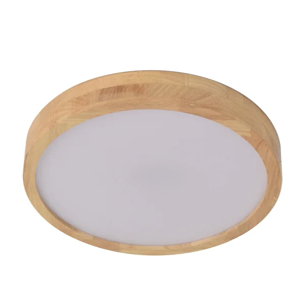 PLAFÓN LED 72 W REGULABLE CON MANDO MADERA HARALD