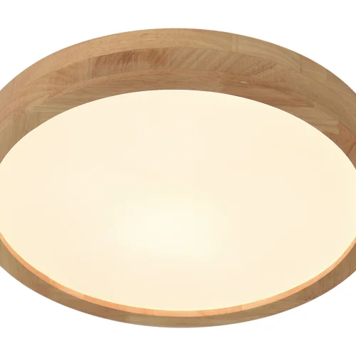 PLAFÓN LED 72 W REGULABLE CON MANDO MADERA HARALD