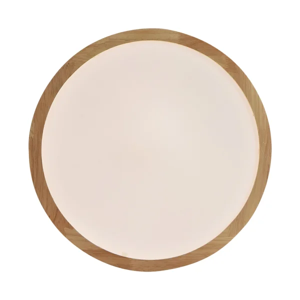 PLAFÓN LED 72 W REGULABLE CON MANDO MADERA HARALD