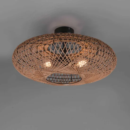 PLAFÓN DE TECHO DE SISAL KAIRA 2