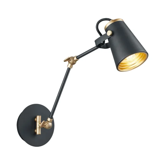 APLIQUE DE PARED METAL NEGRO E14 QUILES 2