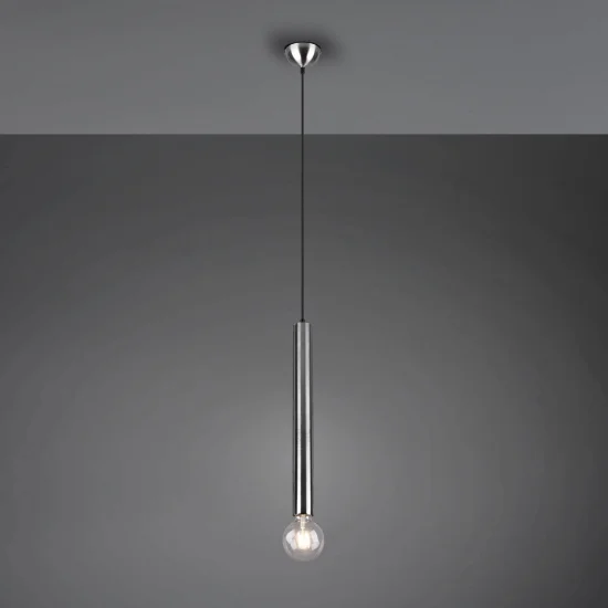 LÁMPARA DE TECHO 1 LUZ METAL NÍQUEL MATE SULLIVAN 2