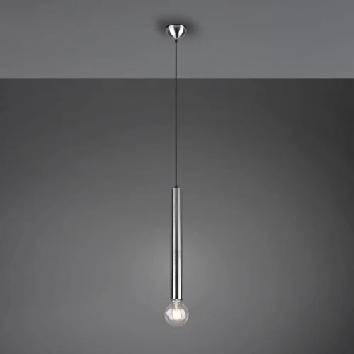 LÁMPARA DE TECHO 1 LUZ METAL NÍQUEL MATE SULLIVAN