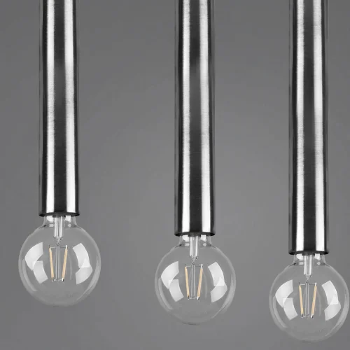 LÁMPARA DE TECHO 4 LUCES METAL NÍQUEL MATE SULLIVAN