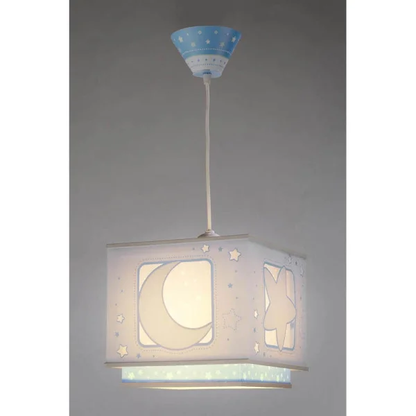 Lámpara Infantil Luna Azul para bebés, niñas y niños | Lúzete Lámpara Infantil Luna Azul para bebés, niñas y niños | Lúzete