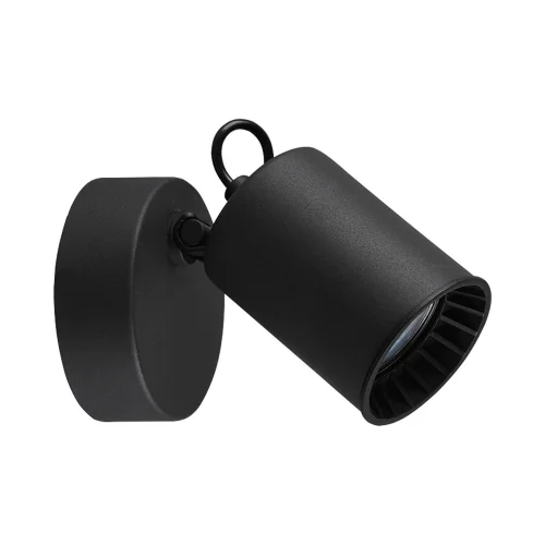 FOCO 1 LUZ METAL NEGRO GU10 WERNER