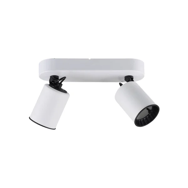 FOCO 2 LUCES METAL BLANCO GU10 WERNER FOCO 2 LUCES METAL BLANCO GU10 WERNER