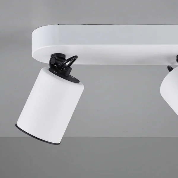 FOCO 2 LUCES METAL BLANCO GU10 WERNER FOCO 2 LUCES METAL BLANCO GU10 WERNER