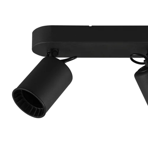 FOCO 3 LUCES METAL NEGRO GU10 WERNER