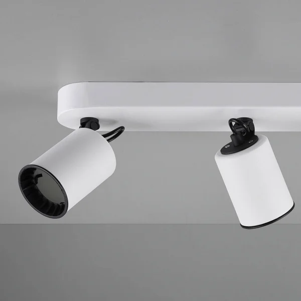 FOCO 3 LUCES METAL BLANCO GU10 WERNER