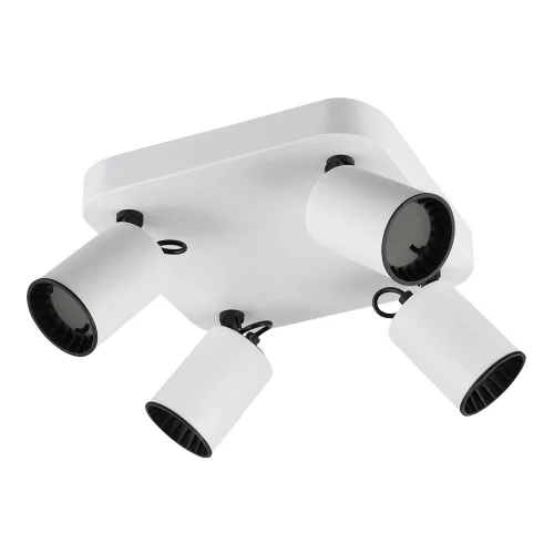 FOCO 4 LUCES METAL BLANCO GU10 WERNER FOCO 4 LUCES METAL BLANCO GU10 WERNER