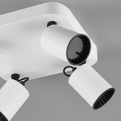 FOCO 4 LUCES METAL BLANCO GU10 WERNER FOCO 4 LUCES METAL BLANCO GU10 WERNER