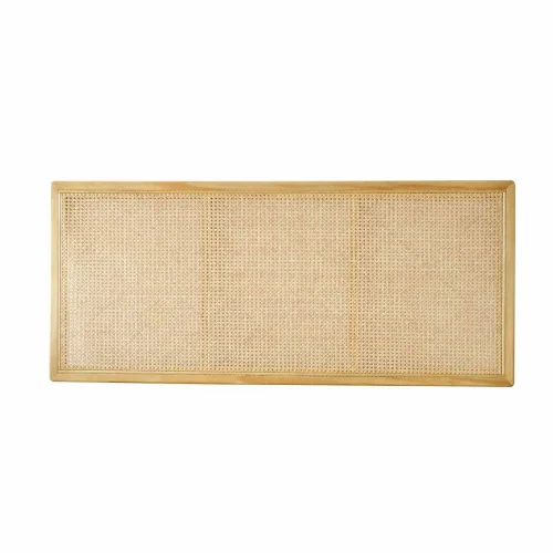 CABECERO RATAN NATURAL-MADERA 160 X 2,5 X 70 CM HONOKAA