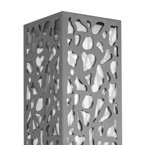 APLIQUE EXTERIOR ACERO ANTRACITA E27 IP44 JACARANDA