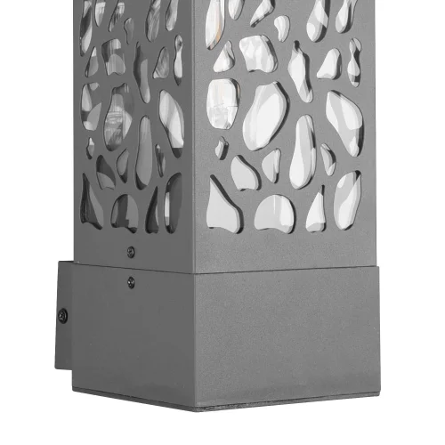 APLIQUE EXTERIOR ACERO ANTRACITA E27 IP44 JACARANDA