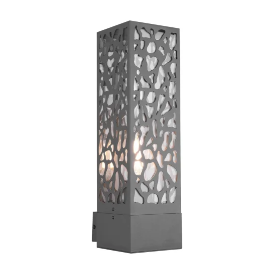 APLIQUE EXTERIOR ACERO ANTRACITA IP44 JACARANDA 2