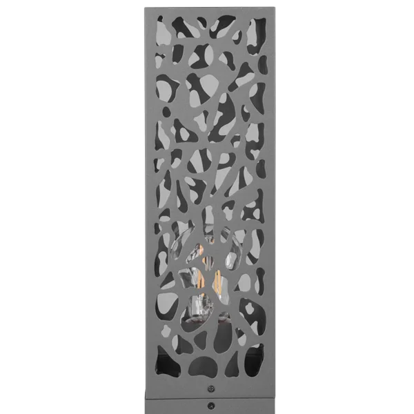 BALIZA EXTERIOR ACERO ANTRACITA E27 IP44 100 CM JACARANDA BALIZA EXTERIOR ACERO ANTRACITA E27 IP44 100 CM JACARANDA