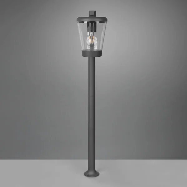 BALIZA EXTERIOR ANTRACITA E27 IP44 LOTUS