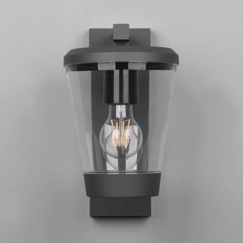 APLIQUE EXTERIOR ANTRACITA E27 IP44 LOTUS