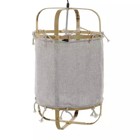 LÁMPARA DE TECHO BAMBU POLIESTER NATURAL AZUMI 2