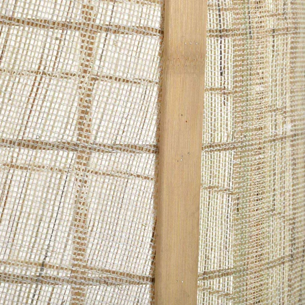 LÁMPARA DE TECHO DE BAMBÚ NATURAL Y LINO KEIKO LÁMPARA DE TECHO DE BAMBÚ NATURAL Y LINO KEIKO