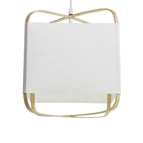 LÁMPARA DE TECHO DE BAMBÚ Y POLIÉSTER NATURAL KIMO