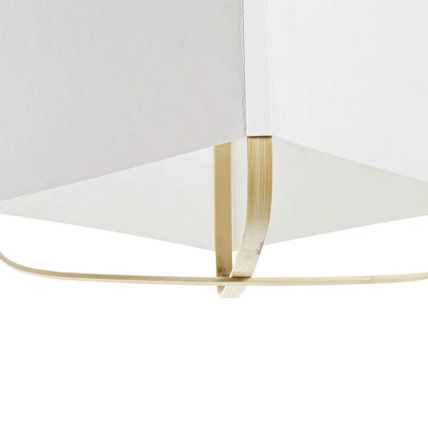 LÁMPARA DE TECHO DE BAMBÚ Y POLIÉSTER NATURAL KIMO