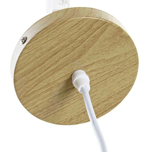 LÁMPARA DE TECHO DE BAMBÚ Y POLIÉSTER NATURAL KIMO