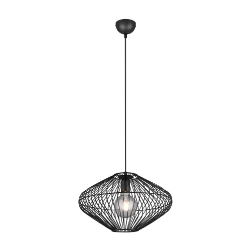 LÁMPARA DE TECHO METAL NEGRO E27 LILJA