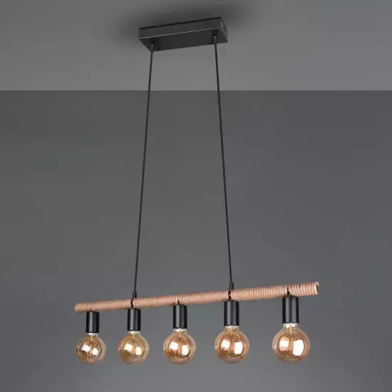 LÁMPARA DE TECHO 5 LUCES DEWA 2