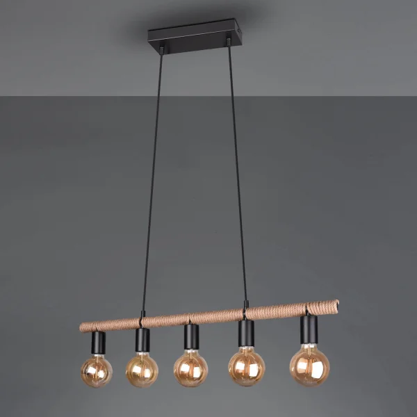 LÁMPARA DE TECHO 5 LUCES DEWA LÁMPARA DE TECHO 5 LUCES DEWA