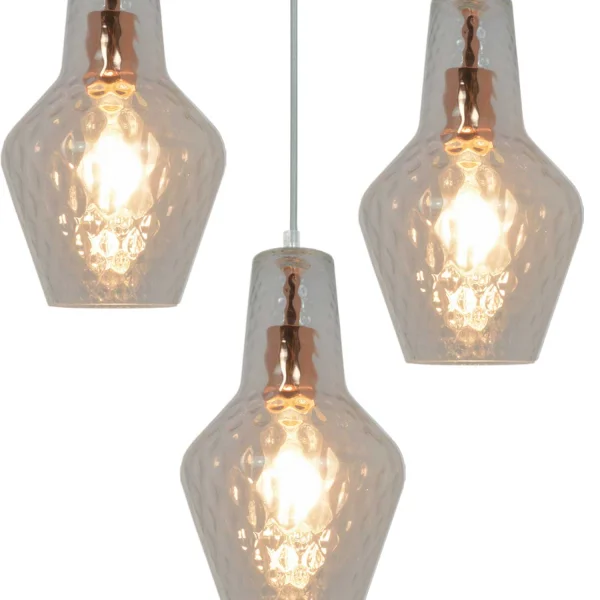 LÁMPARA DE TECHO 3 LUCES Ø 43 CM MAVERICK