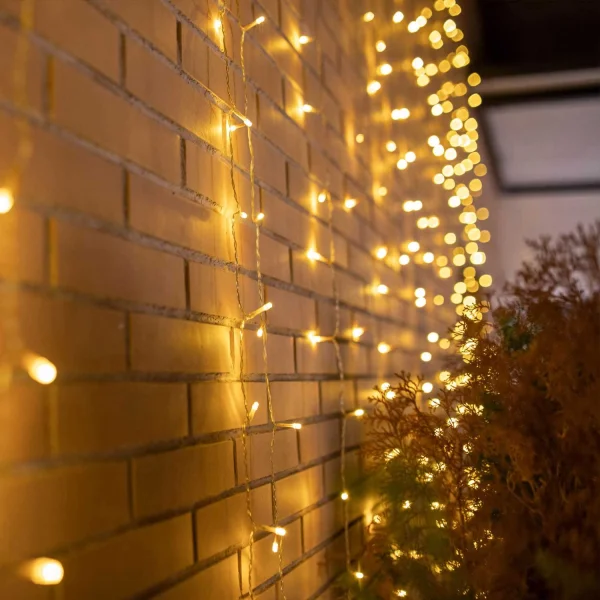 GUIRNALDA CORTINA 3X2M EXTERIOR 400 LUCEO