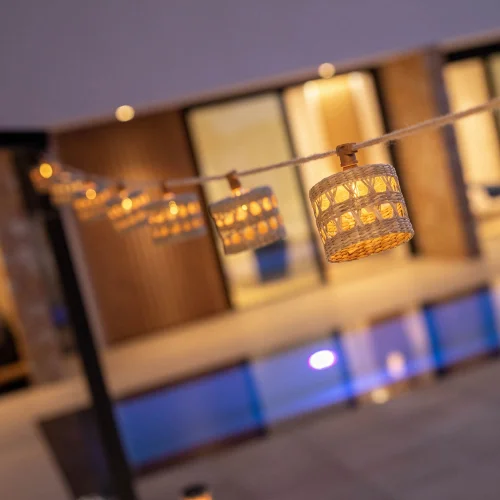 GUIRNALDA CABLE YUTE ALBA